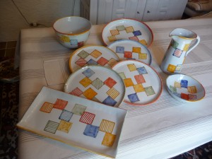 Collection Céramique avec carrés